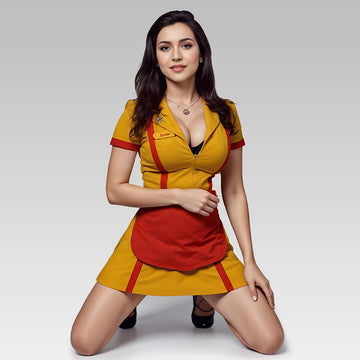 Sexy 2 Broke Girls Waitress Costume