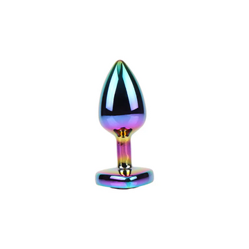 Rainbow Heart Gem Plug