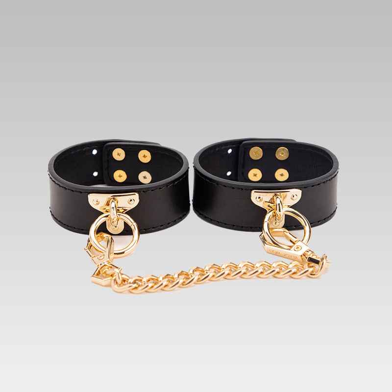 Sex Bondage Black and Red/BLack Ankle Cuffs