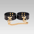 Sex Bondage Black and Red/BLack Ankle Cuffs