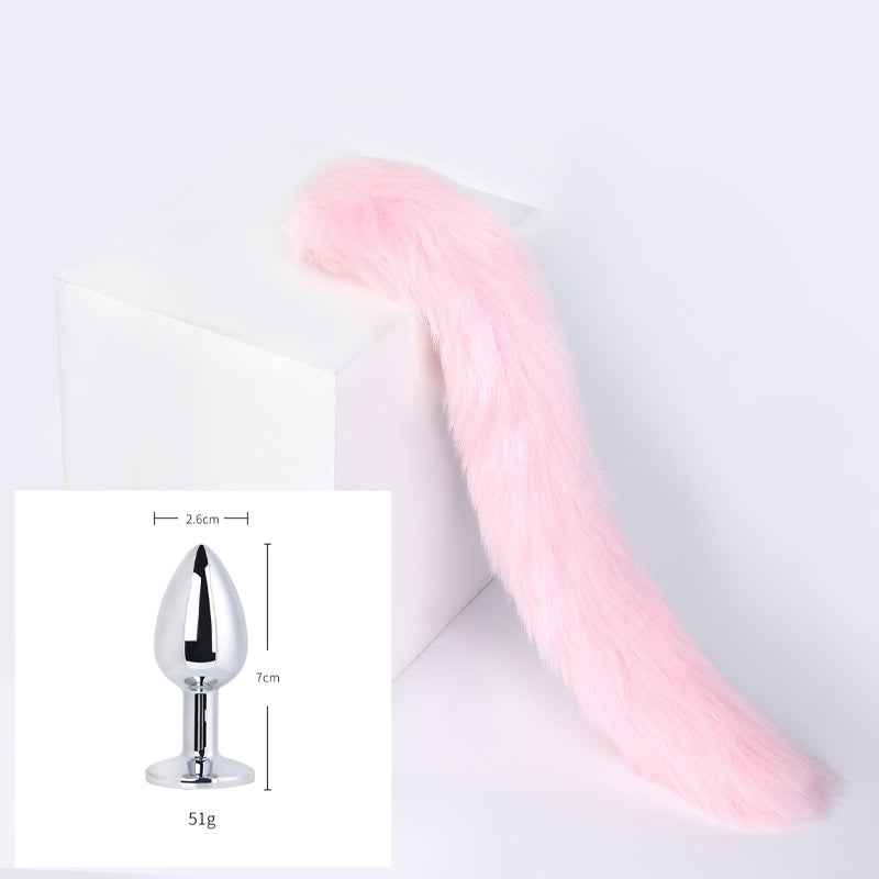 Pink Detachable Tail Butt Plug – Multiple Sizes Available