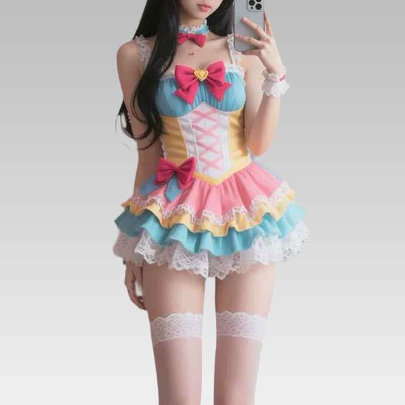 Kawaii Magical Girl Cosplay Lingerie Set
