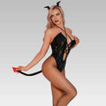 Black Devil Bodysuit Costume