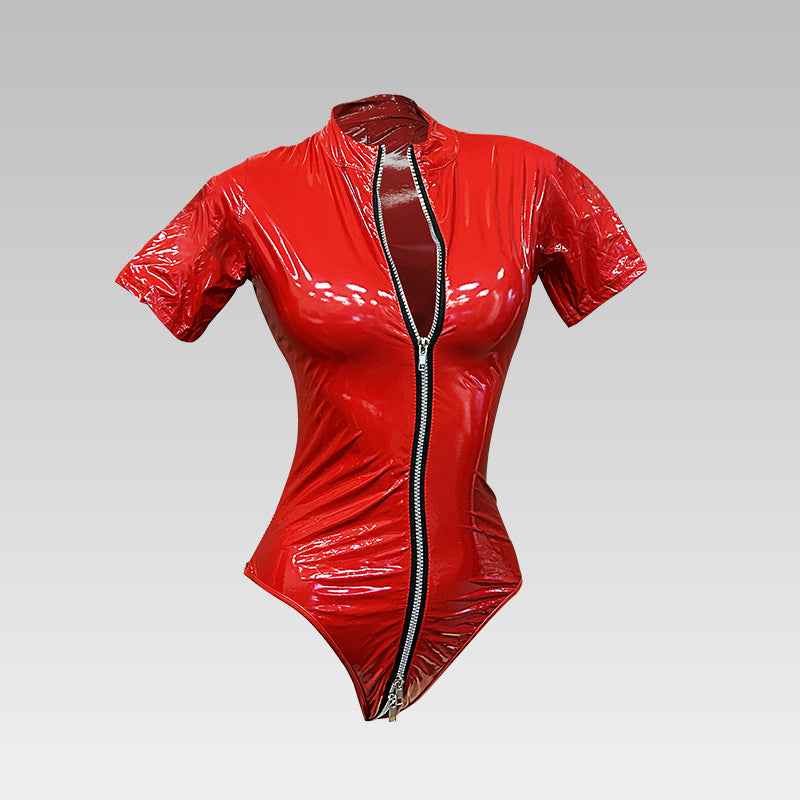 Leather Look Bunny Costume