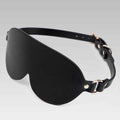 BDSM Black Pu Blindfold For Adults Couples