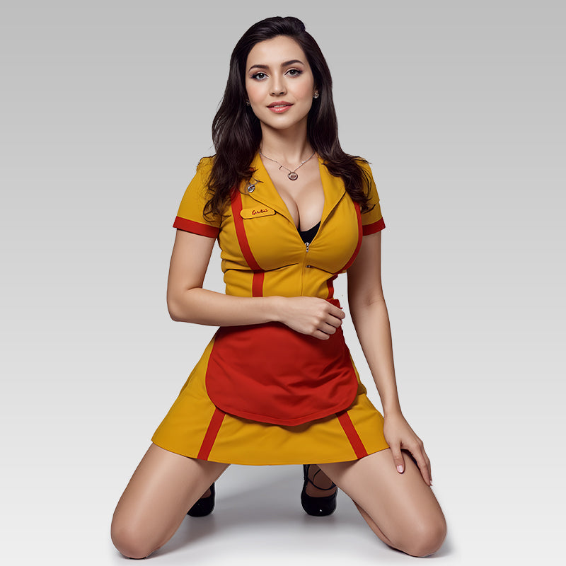 Sexy 2 Broke Girls Waitress Costume