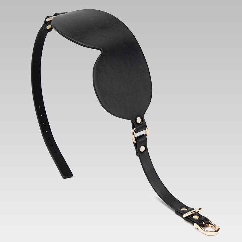 BDSM Black Pu Blindfold For Adults Couples