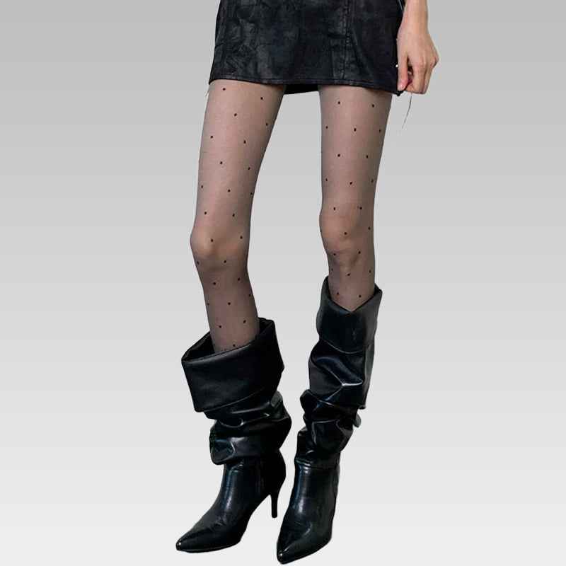 Dotted Desire Sheer Stockings