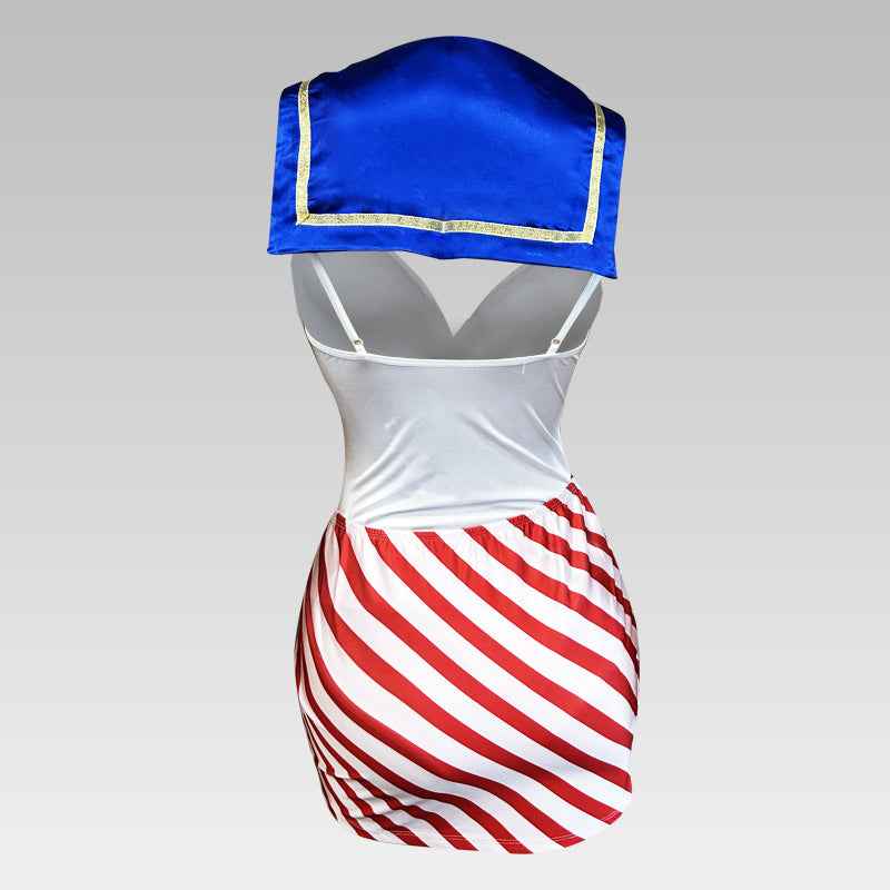 Flirty Sailor Temptation Lingerie Set