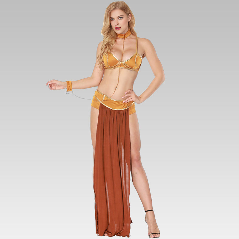 Arabic Style High Slit Costume