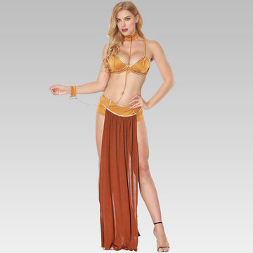 Arabic Style High Slit Costume