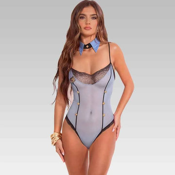 Sexy Police Cosplay Lingerie Set