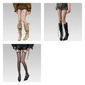 Polka Tease Suspender Stockings