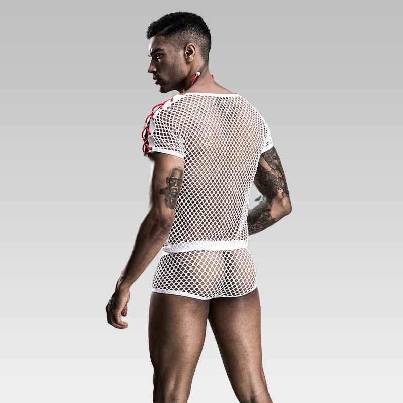 Sexy Male Nurse Costume Lingerie Set