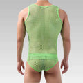 Men’s Fishnet Mesh Tank Top Sexy Lingerie