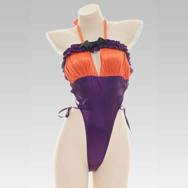 Halloween Ruffled Bodysuit