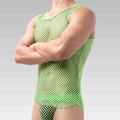 Men’s Fishnet Mesh Tank Top Sexy Lingerie