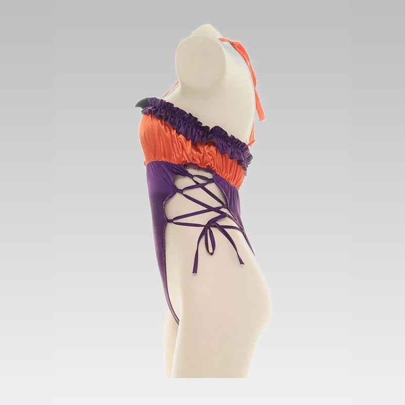 Halloween Ruffled Bodysuit