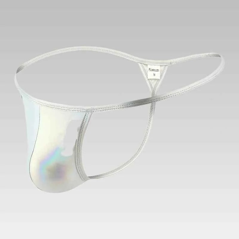 Whitesheermalethongunderwearproductphoto
