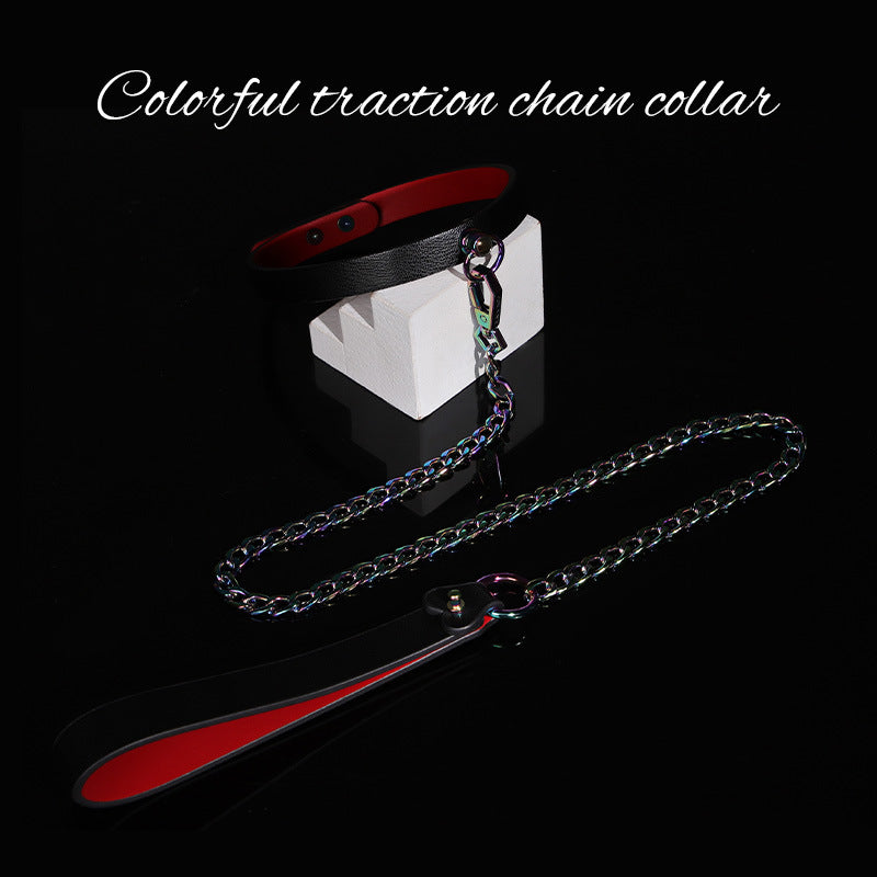 Colorful Traction Chain Collar