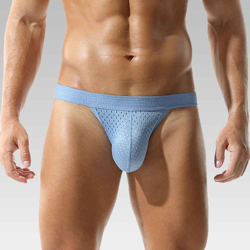 Men’s Sheer Mesh See-Through Briefs