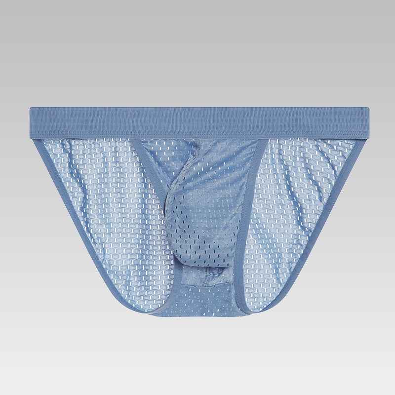 Men’s Sheer Mesh See-Through Briefs