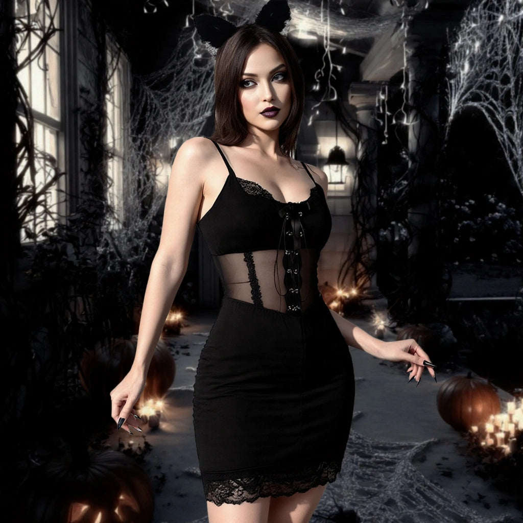 Dark Angel Demon Cosplay Lingerie Set