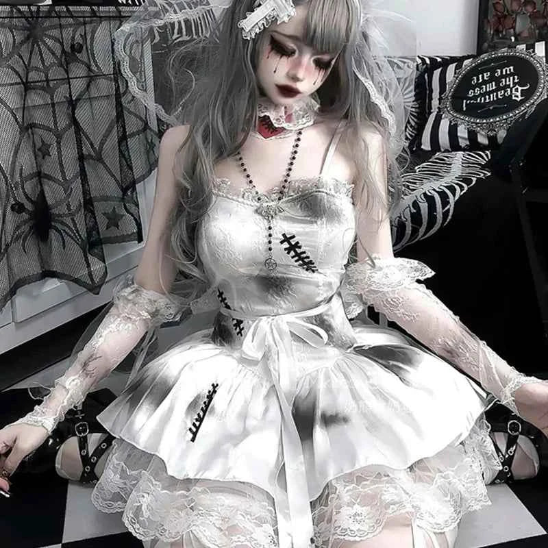 Halloween Haunted Angel Dress