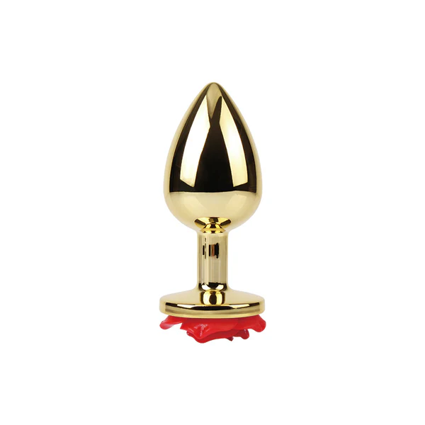 Red Rose Butt Plug