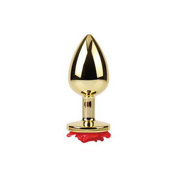 Red Rose Butt Plug