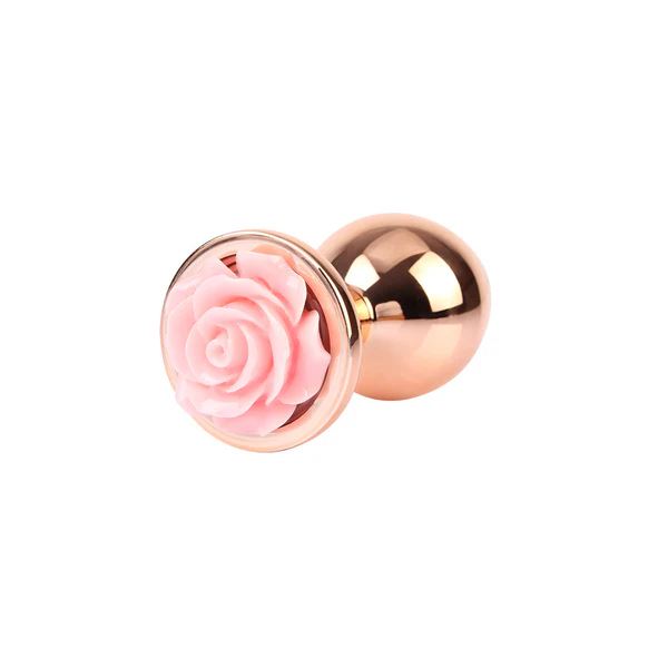Pink Rose Butt Plug