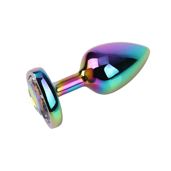Rainbow Heart Gem Plug