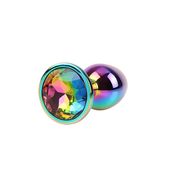 Rainbow Heart Gem Plug
