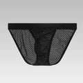 Men’s Sheer Mesh See-Through Briefs