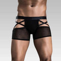 Men’s Strappy Sheer Boxer Briefs