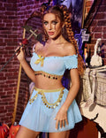 Cosplay Lingerie 3 Piece Roleplay Costumes