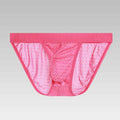 Men’s Sheer Mesh See-Through Briefs