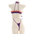 Ruffled Bat Halloween Monokini Set