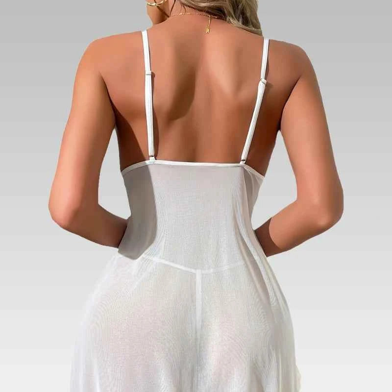 Seductive Lace Babydoll Lingerie Set