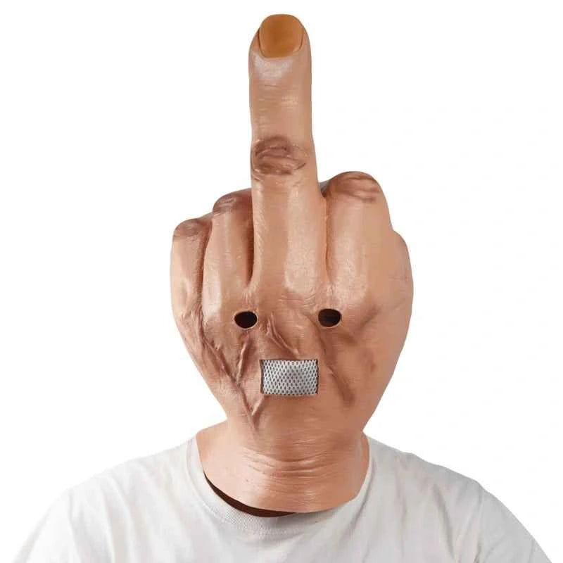 Funny Middle Finger Mask