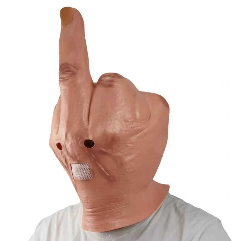 Funny Middle Finger Mask